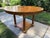Early 21st Century Vintage Baker Large Round Pedestal Extension Dining Table For Sale - Image 5 of 9