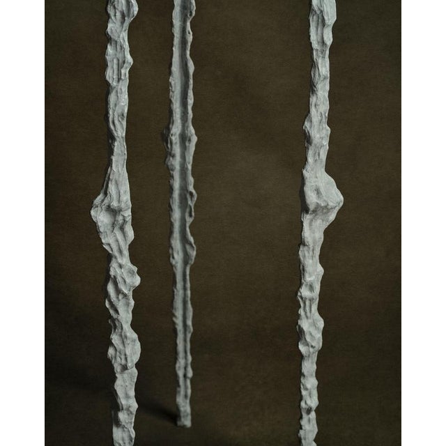 Metal Large Shes Lost Control Pedestal in Cast Bronze by William Guillon For Sale - Image 7 of 17