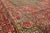 Antique Gordes Traditional Red and Sage Green Wool Rug For Sale - Image 4 of 6