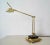Metal 1970’s Hollywood Regency Brass & Marble Desk Lamp For Sale - Image 7 of 12