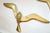 1970s 970s Mid-Century Modern Brass Flying Seagulls Wall Sculptures - Set of 3 For Sale - Image 5 of 12