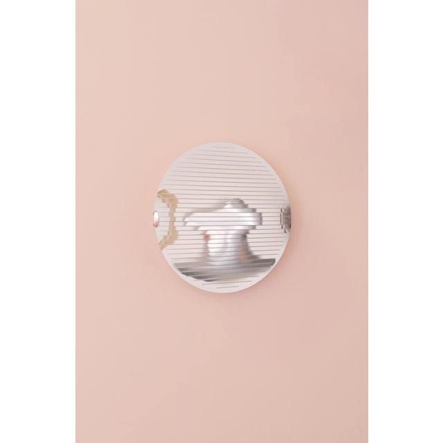 Echo Concave Circle Mirror by Martens & Visser For Sale - Image 6 of 8
