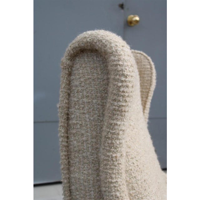 Senior Armchair in Wool & Brass by Marco Zanuso, 1950s For Sale - Image 13 of 15