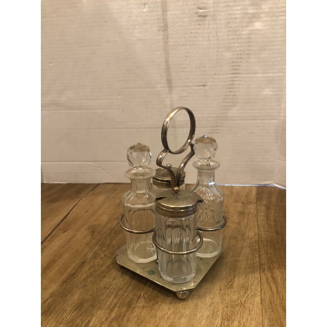 Vintage Glass Cruets Set of 4 Chairish