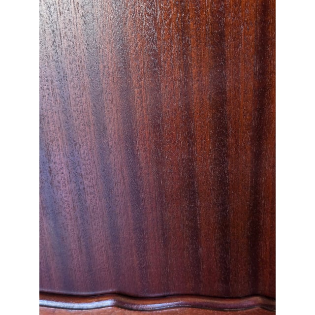 Antique 1900s Chippendale Carved Paw Foot Sideboard Colonial Island Mahogany For Sale - Image 10 of 13