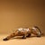 Late 20th Century Gilt Bronze Cloisonné Enamel Leopard Figure in Stalking Pose For Sale - Image 5 of 10