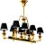 Mid-Century Modern French 8 Light Chandelier For Sale - Image 3 of 6