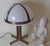 Large Mid-Century Modern Mushroom Lamp in Bronze & Acrylic Glass, 1970s For Sale - Image 10 of 15