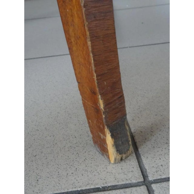 Chair in Mahogany, in Worn conditions. Designed 1890 to 1919