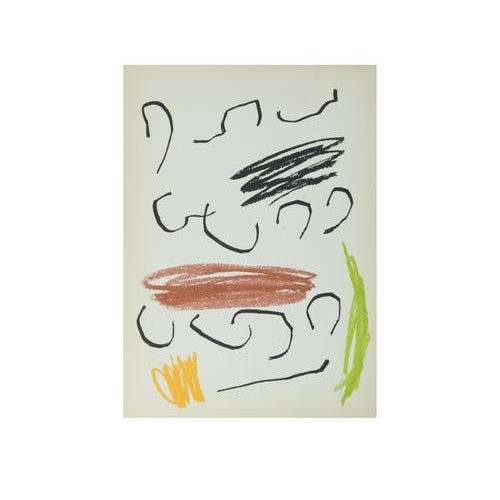 Joan Miro, Obra Inedita Recent V, Original Lithograph For Sale - Image 5 of 5
