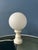Space Age Opaline and Glass Table Lamp in White For Sale - Image 6 of 11