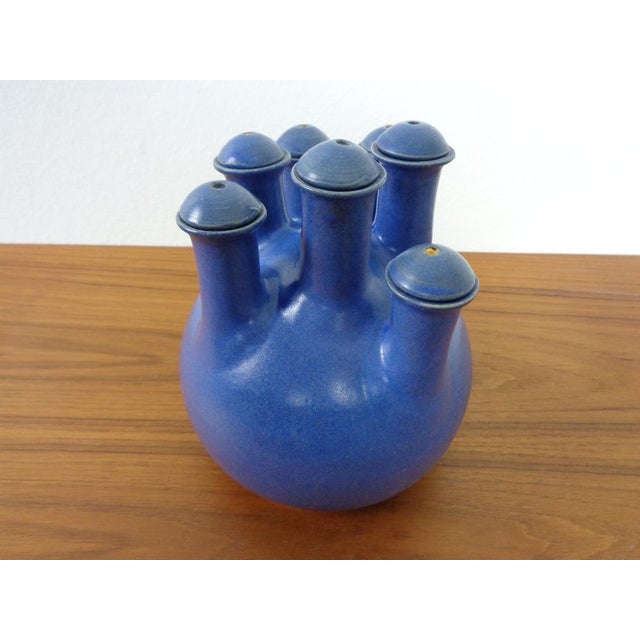 Danish Studio Ceramic Mushroom Oil Table Lamp, 1970s For Sale - Image 17 of 17