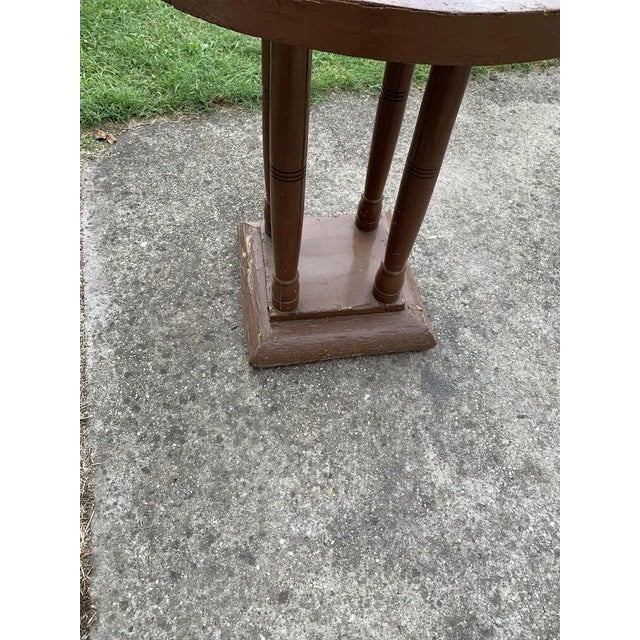 1930s Art Deco Round Side Table, 1930s For Sale - Image 5 of 7
