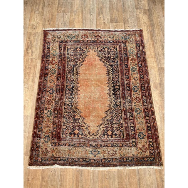 1920s Bellwether Rugs Antique Malayer - 4'8" X 6' For Sale - Image 5 of 5