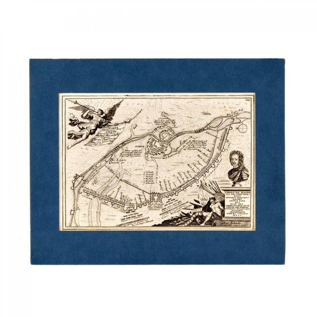 Charles XII Plan of Narva and Ivangorod During the Northern War For Sale - Image 4 of 4