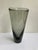 Mid 20th Century Per Lutken for Holmegaard, Danish Modern Smokey Grey Glass Vase, Signed, Circa 1960s For Sale - Image 5 of 11