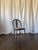 Brown Set of Four Vintage Oval Back Dining Chairs With Floral Cushion For Sale - Image 8 of 13