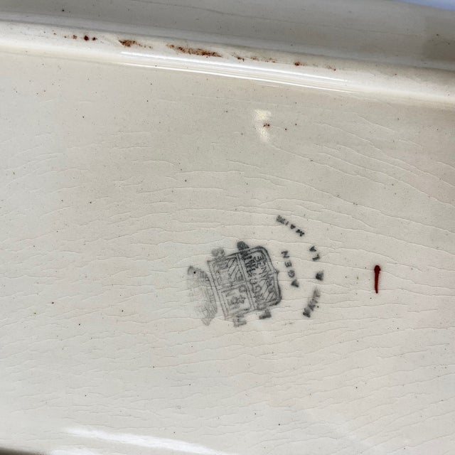 Vintage Long Dish from Longchamp, 1950s For Sale - Image 6 of 8