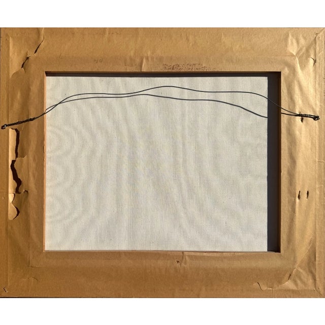 New York City Folk Art Painting – 1900's Eldridge Street Synagogue – Mid 20th Century For Sale - Image 4 of 4