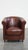 Offered this elegant sheep leather club chair in a beautiful dark cognac color with a beautiful finish. This sheep leather...