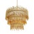 Metal Arteriors Home Prescott Three Tiered Chandelier For Sale - Image 7 of 10