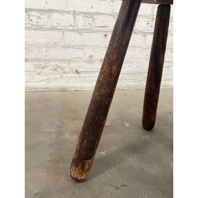 Danish Organic Modern Stools or Side Tables- A Pair For Sale In Chicago - Image 6 of 6