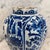 Late 18th Century Dutch Delft Blue and White Hand-Painted Baluster Vase For Sale - Image 9 of 14