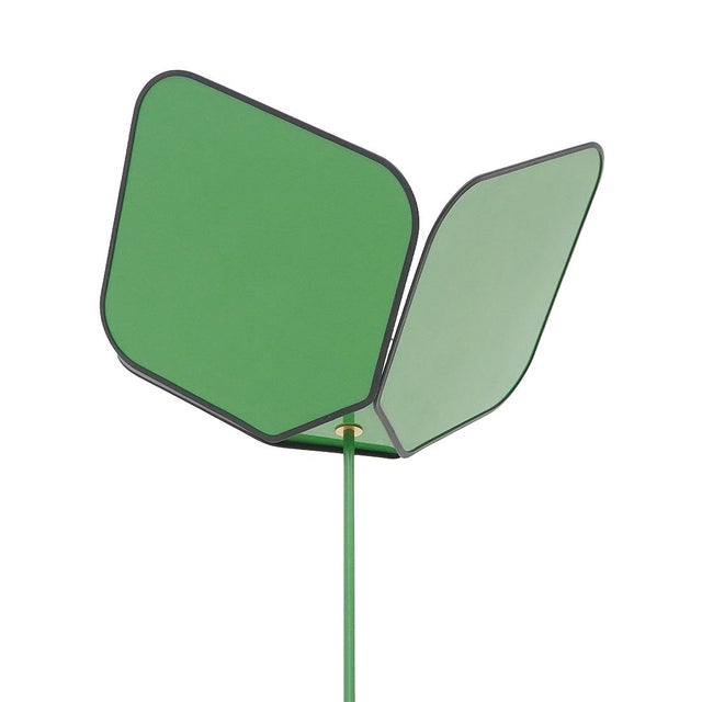 Green Trifoglio Floor Lamp by Piero De Longhi for Ibis, 1970s For Sale - Image 8 of 17