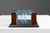 Mid-Century Modern Art Deco Jewelry Box in Facet Cut Glass and Oak, 1930s For Sale - Image 3 of 11
