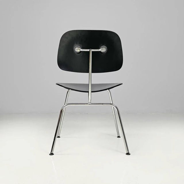 German Black Wooden Chairs by Charles and Ray Eames for Vitra, 2000s, Set of 2 For Sale - Image 6 of 18