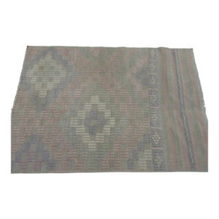 Faded Vintage Mini Embroidered Kilim - 2`2″ X 3`0″ For Sale