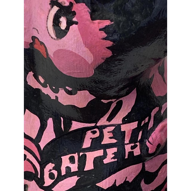 Green Plaster Sculpture Bust by Karen, 1980s For Sale - Image 8 of 16