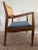 Mid 20th Century MCM Caned Jens Risom “Playboy” Style Chair For Sale - Image 9 of 12