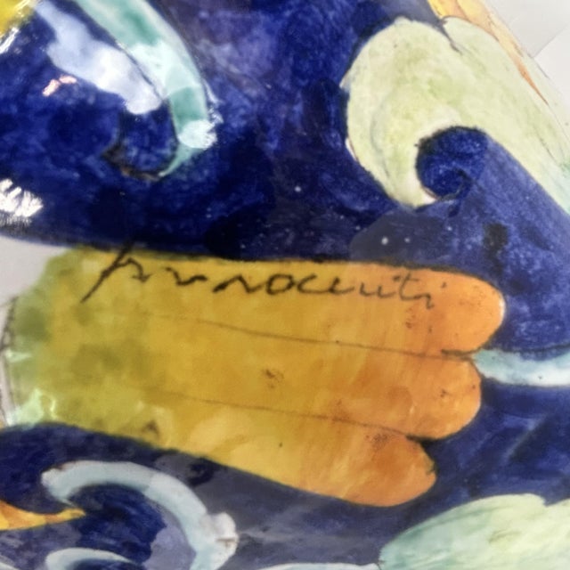 Vintage Italian Ceramic Table Lamp For Sale - Image 10 of 12