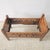 Brown Antique Cot in Carved Wood For Sale - Image 8 of 12