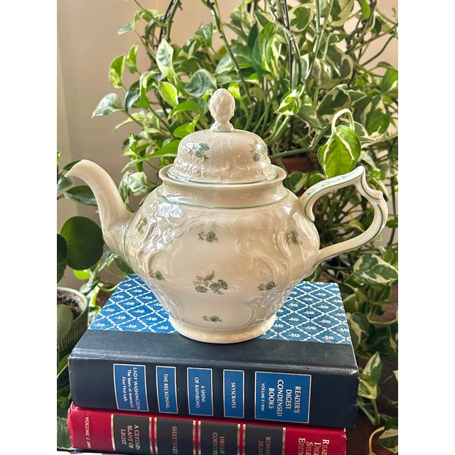 For the tea pot collector or lover of beautiful porcelains, this Rosenthal piece is perfect. The stamp states that it is...