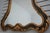 1970s Louis XV Style Black & Gold Wall Mirror For Sale - Image 5 of 10