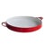 Mid 20th Century 1960s Dansk Kobenstyle Red Enamel Paella Pan Designed by Jens Quistgaard For Sale - Image 5 of 12