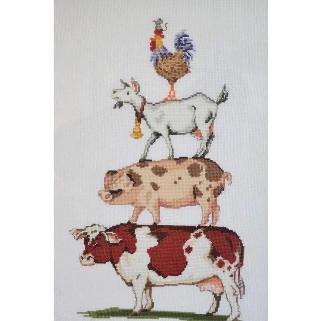 Crocheted Paintings, 1990s, Set of 3 For Sale - Image 6 of 18