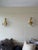 Pair of Vintage Brass Sconces For Sale - Image 4 of 7