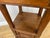 Brown Antique French Oak Bedside Table with Marble Top For Sale - Image 8 of 9