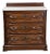 Antique Victorian Walnut Three Drawer Bachelor’s Chest C. 1880 For Sale
