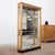 1930s Display Cabinet in Light Walnut with Sliding Glass Doors, 1930 For Sale - Image 5 of 13