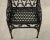 Pair of English Coalbrookdale Style Gothic Garden Armchairs For Sale - Image 10 of 18