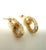 18k Gold Filigree Loop Dangle Earrings in the Manner of Buccellati For Sale In New York - Image 6 of 8