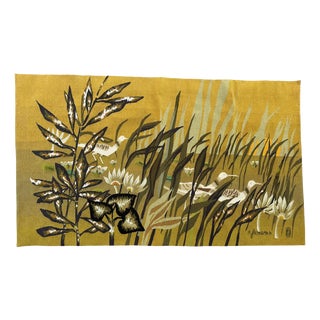 Modern French Aubusson Tapestry by Rene Fumeron, 1950s For Sale