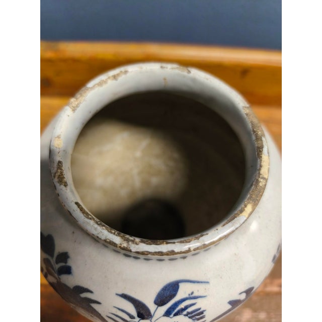 Antique Ceramic Pharmacy Container, 1700s For Sale - Image 6 of 15