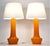 Swedish Art Glass Table Lamps by Gert Nyström for Hyllinge Glasbruk, 1960s, Set of 2 For Sale - Image 11 of 11