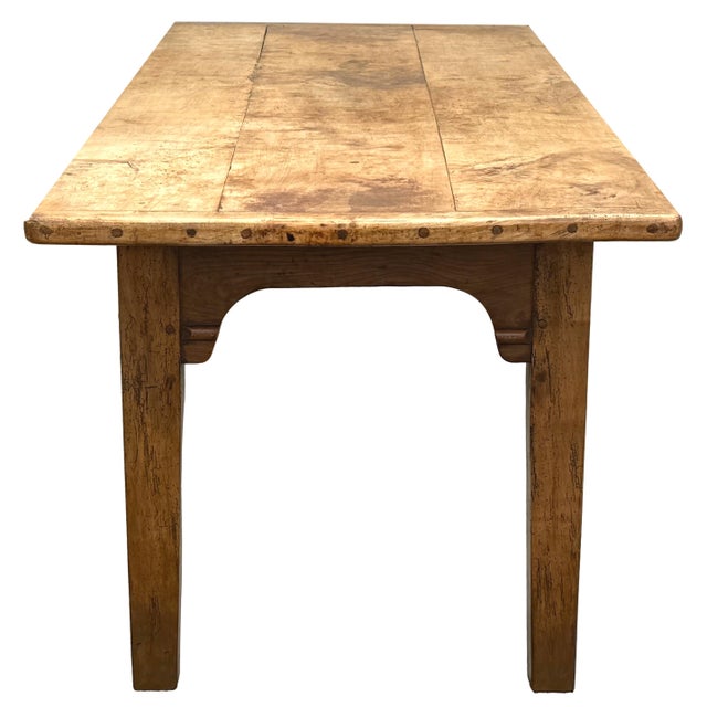 Wood Large Antique French Farmhouse Dining Table, 1820 For Sale - Image 7 of 15