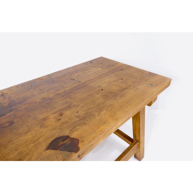 Vintage Swiss Workbench in Beech, 1930s For Sale - Image 15 of 18